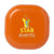 Branded Promotional LIPBALM CUBE in Orange Lip Balm From Concept Incentives.