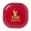 Branded Promotional LIPBALM CUBE in Red Lip Balm From Concept Incentives.