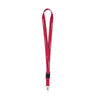 Branded Promotional LANYARD 2 CM in Red Lanyard From Concept Incentives.