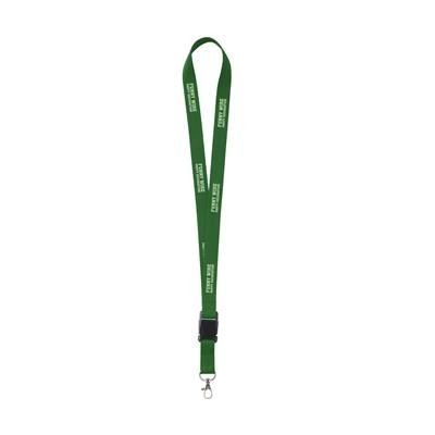 Branded Promotional LANYARD 2 CM in Green Lanyard From Concept Incentives.