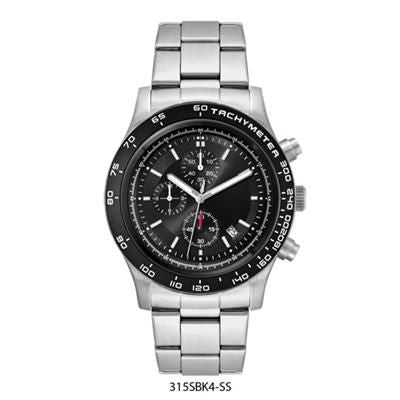 Branded Promotional UNISEX STAINLESS STEEL METAL BAND WATCH Watch From Concept Incentives.