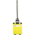 Branded Promotional PLASTIC LUGGAGE TAG in Yellow Luggage Tag From Concept Incentives.