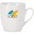Branded Promotional COFFEE ROYAL PORCELAIN MUG in White Mug From Concept Incentives.