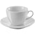 Branded Promotional SUPER WHITE PORCELAIN CUP AND SAUCER Cup &amp; Saucer Set From Concept Incentives.