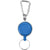 Branded Promotional SECURITY SKI PASS HOLDER PULL REEL PASS HOLDER in Blue Pull Reel Pass Holder From Concept Incentives.