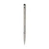 Branded Promotional STYLUS STEEL TOUCH PEN in Silver Pen From Concept Incentives.