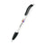 Branded Promotional SENATOR HATTRIX POLISHED BASIC PLASTIC BALL PEN with Soft Grip in Black Pen From Concept Incentives.