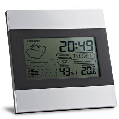 Branded Promotional DIGITAL DESK SET Clock From Concept Incentives.