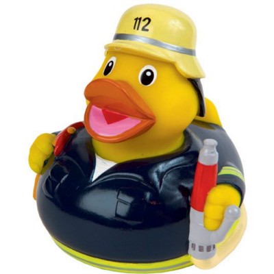 Branded Promotional FIREMAN DUCK Duck Plastic From Concept Incentives.