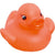 Branded Promotional RED COLOUR CHANGING DUCK Duck Plastic From Concept Incentives.