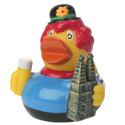Branded Promotional COLOGNE CITYDUCK PLASTIC DUCK Duck Plastic From Concept Incentives.
