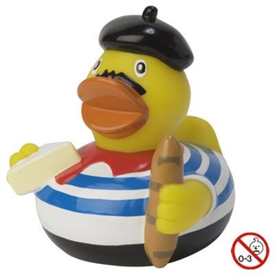 Branded Promotional FRANCE CITYDUCK PLASTIC DUCK Duck Plastic From Concept Incentives.