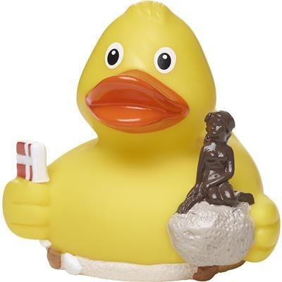 Branded Promotional DENMARK DUCK Duck Plastic From Concept Incentives.