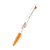 Branded Promotional SENATOR LIBERTY BASIC with Soft Grip in Orange Pen From Concept Incentives.