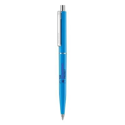 Branded Promotional SENATOR POINT POLISHED PLASTIC BALL PEN in Hex Pen From Concept Incentives.