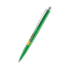 Branded Promotional SENATOR POINT POLISHED PLASTIC BALL PEN in Vivid Green Pen From Concept Incentives.