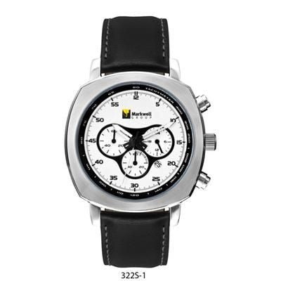 Branded Promotional UNISEX MATT SILVER DIAL WATCH Watch From Concept Incentives.