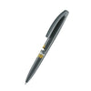 Branded Promotional SENATOR BRIDGE POLISHED PLASTIC BALL PEN in Anthracite Grey Pen From Concept Incentives.