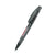 Branded Promotional SENATOR BRIDGE CLEAR TRANSPARENT PLASTIC BALL PEN in Anthracite Grey Pen From Concept Incentives.