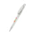 Branded Promotional SENATOR BRIDGE CLEAR TRANSPARENT PLASTIC BALL PEN in Clear Transparent Pen From Concept Incentives.