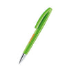 Branded Promotional SENATOR BRIDGE POLISHED PLASTIC BALL PEN with Metal Tip in Pale Green Pen From Concept Incentives.