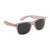 Branded Promotional MALIBU TRANS SUNGLASSES in Transparent Orange Sunglasses From Concept Incentives.