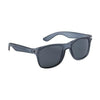 Branded Promotional MALIBU TRANS SUNGLASSES in Transparent Black Sunglasses From Concept Incentives.