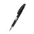 Branded Promotional SENATOR BRIDGE CLEAR TRANSPARENT PLASTIC BALL PEN with Metal Tip in Black Pen From Concept Incentives.