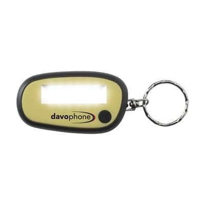 Branded Promotional ULTRABRIGHT COB LIGHT in Yellow Torch From Concept Incentives.