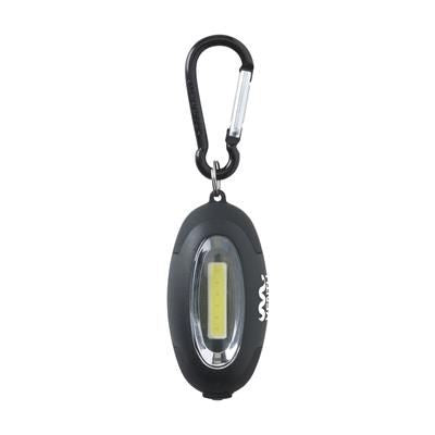 Branded Promotional ULTRAFLASH COB LIGHT in Black Torch From Concept Incentives.