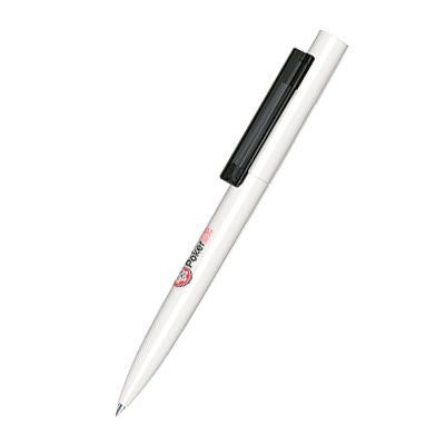 Branded Promotional SENATOR HEADLINER POLISHED BASIC BALL PEN in Black Pen From Concept Incentives.