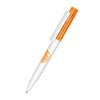 Branded Promotional SENATOR HEADLINER CLEAR TRANSPARENT BASIC BALL PEN in Orange Pen From Concept Incentives.