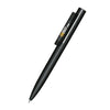 Branded Promotional SENATOR HEADLINER SOFT TOUCH BALL PEN in Black Pen From Concept Incentives.