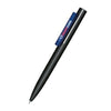 Branded Promotional SENATOR HEADLINER SOFT TOUCH BALL PEN in Dark Blue Pen From Concept Incentives.