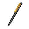 Branded Promotional SENATOR HEADLINER SOFT TOUCH BALL PEN in Honey Yellow Pen From Concept Incentives.