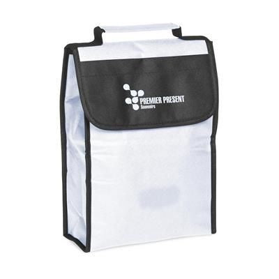 Branded Promotional COOL&COMPACT COOL BAG in White Cool Bag From Concept Incentives.