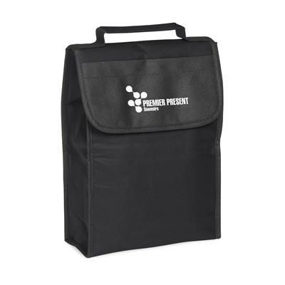 Branded Promotional COOL& COMPACT COOL BAG in Black Cool Bag From Concept Incentives.