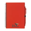 Branded Promotional HELIX NOTE SET NOTE BOOK in Red Notebook from Concept Incentives