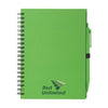 Branded Promotional HELIX NOTE SET NOTE BOOK in Green Notebook from Concept Incentives