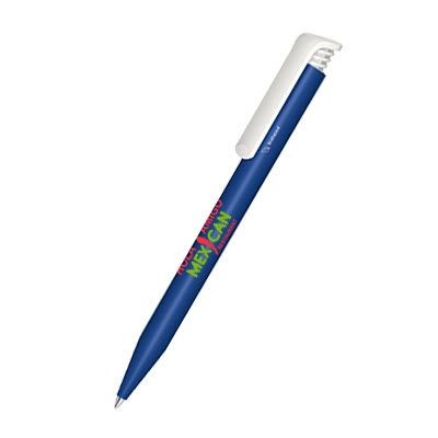 Branded Promotional SENATOR SUPER HIT BIO BALL PEN in Rich Blue Pen From Concept Incentives.