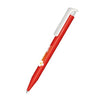 Branded Promotional SENATOR SUPER HIT BIO BALL PEN in Tulip Red Pen From Concept Incentives.