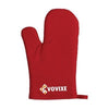 Branded Promotional KITCHEN GLOVES OVEN GLOVES in Red Oven Mitt From Concept Incentives.