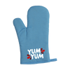 Branded Promotional KITCHEN GLOVES OVEN GLOVES in Blue Gloves from Concept Incentives