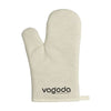 Branded Promotional KITCHEN GLOVES OVEN GLOVES in Ecru Gloves from Concept Incentives