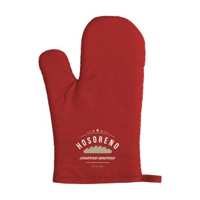 Branded Promotional KITCHEN GLOVES OVEN GLOVES in Red Gloves from Concept Incentives