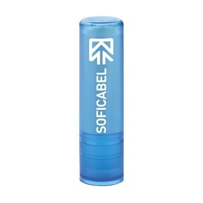 Branded Promotional FROSTBALM LIPBALM in Cobalt Blue Lip Balm From Concept Incentives.