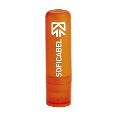 Branded Promotional FROSTBALM LIPBALM in Orange Lip Balm From Concept Incentives.