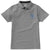 Branded Promotional HACKER SHORT SLEEVE POLO in Grey Polo Shirt From Concept Incentives.