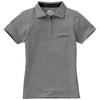 Branded Promotional HACKER SHORT SLEEVE LADIES POLO in Grey Polo Shirt From Concept Incentives.