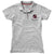 Branded Promotional ADVANTAGE SHORT SLEEVE LADIES POLO in Grey Melange Polo Shirt From Concept Incentives.